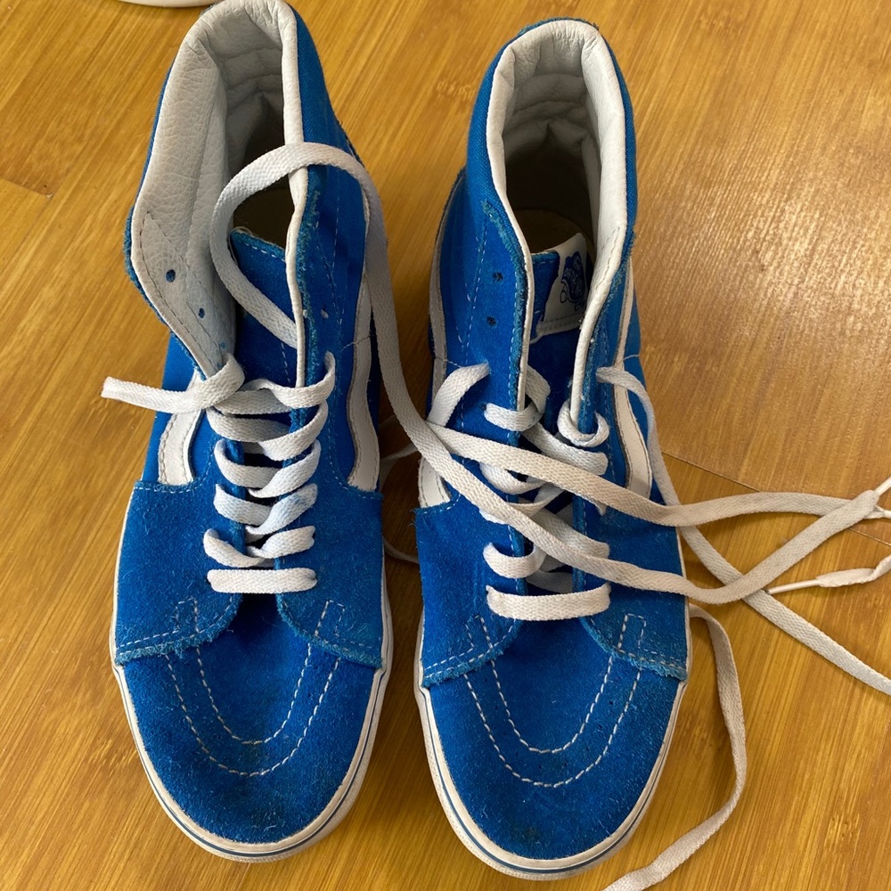 Blue Hightop Vans